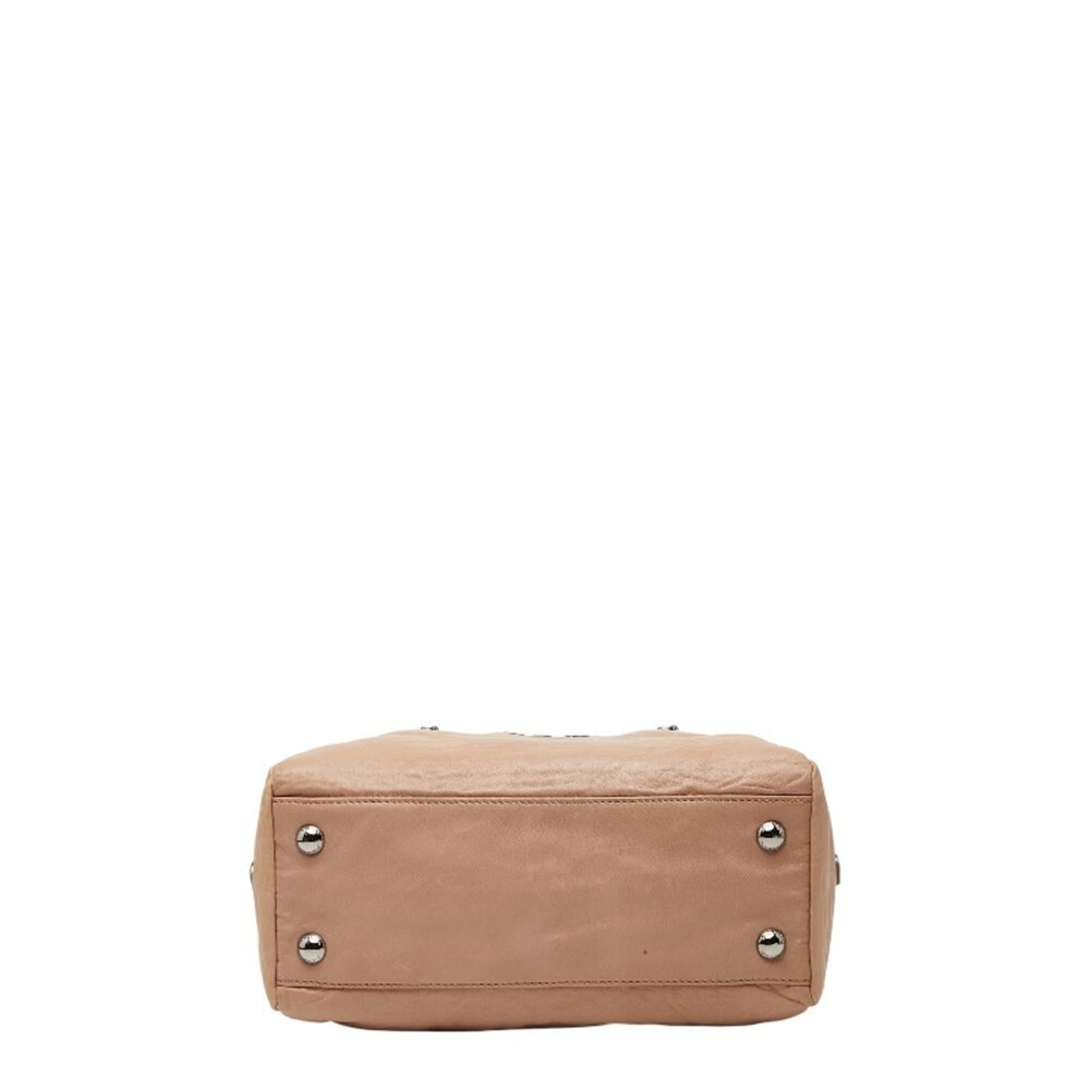 PRADA Pink Leather Shoulder Bag - Picture 3 of 13
